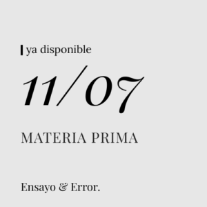 Materia prima